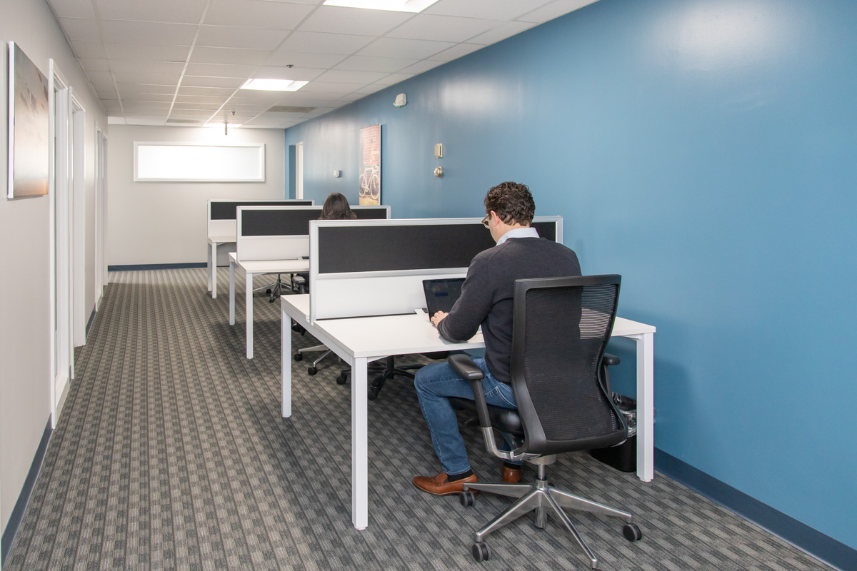 Workspace Hingham members working