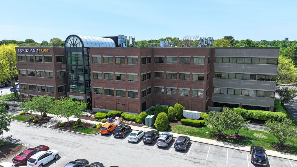 Aerial view of Workspace Braintree at 150 Grossman Drive