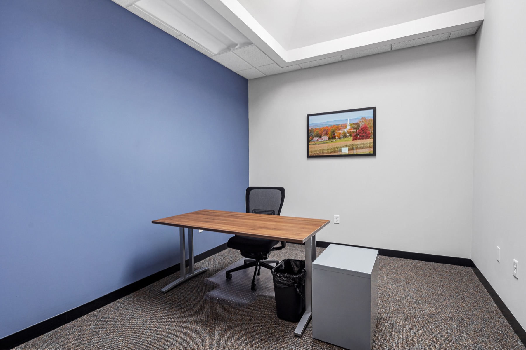 A single private office at Workspace Beverly