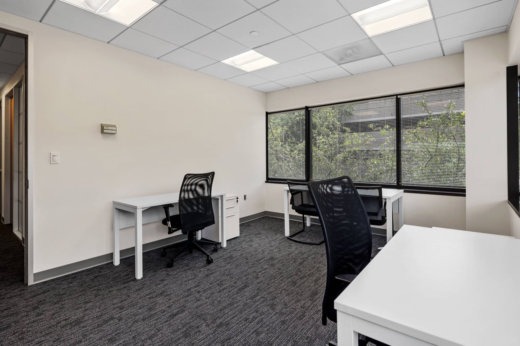 A furnished team office at Workspace Braintree