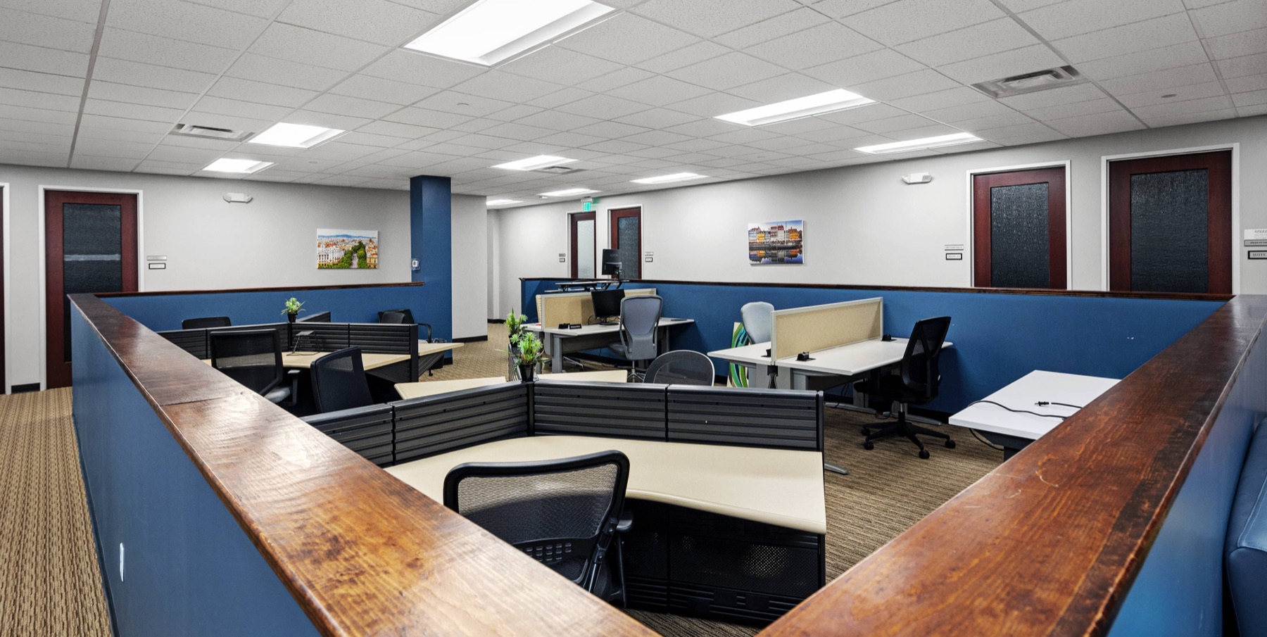 The open coworking area at Workspace Canton